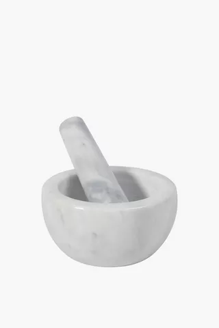 Marble Pestle And Mortar