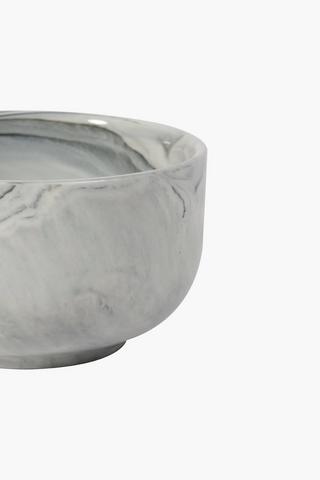 Marble Swirl Porcelain Bowl