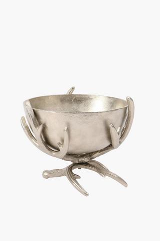 Pewter Antler Bowl