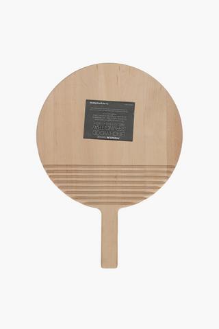 Birch Wood Ridged Serving Board