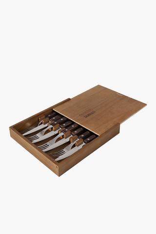 8 Piece Tramontina Steak Knife And Fork Set