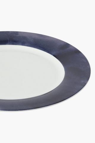 Shoreline Ceramic Charger Plate