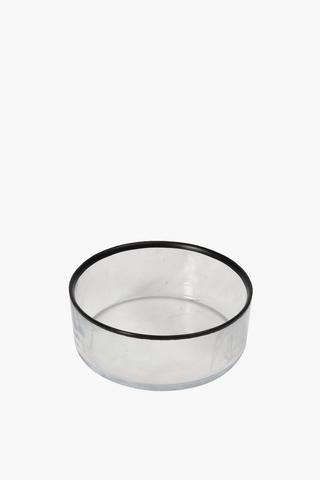 Urban Rim Glass Bowl, Small