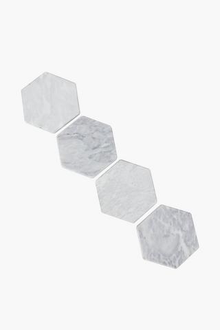 4 Pack Marble Coasters