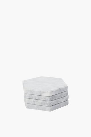 4 Pack Marble Coasters