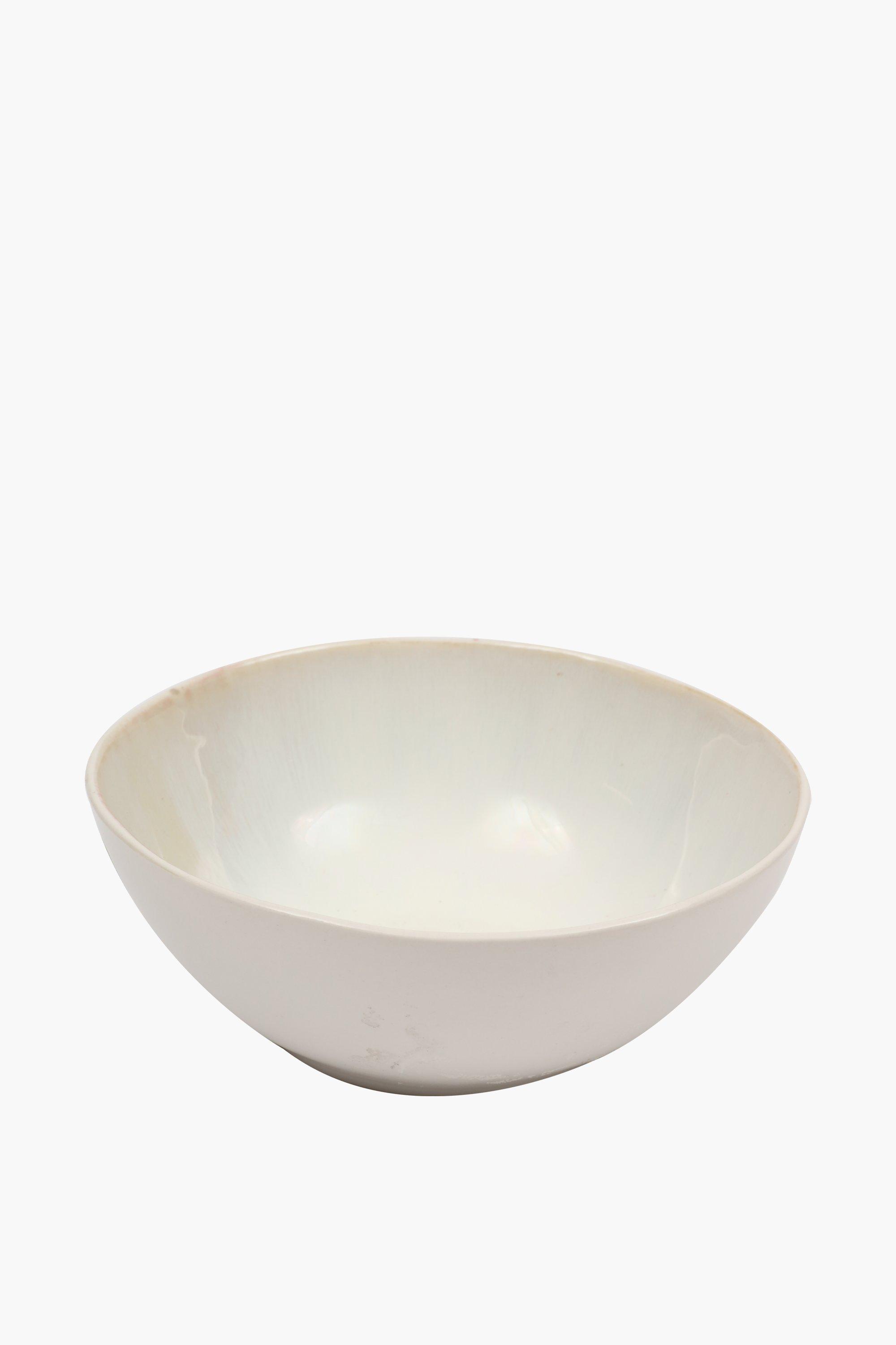 Stoneware Iridescent Glaze Bowl