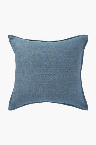 Double Edge Two Tone Scatter Cushion, 60x60cm