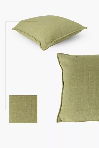 Double Edge Two Tone Scatter Cushion, 60x60cm