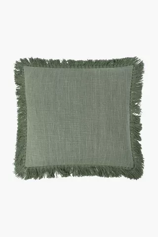 Edge Fray Scatter Cushion, 50x50cm