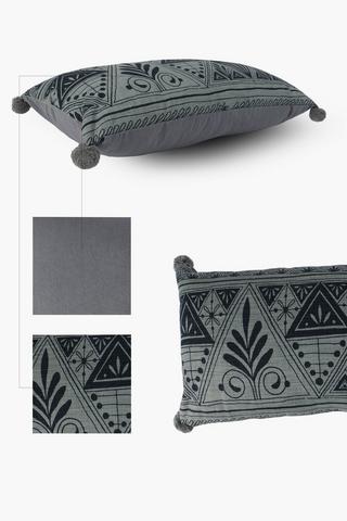 Colab Nindya Bucktowar Feather Scatter Cushion 40x80cm