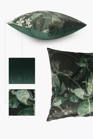 Printed Chamonix Leaf Feather Scatter Cushion 60x60cm