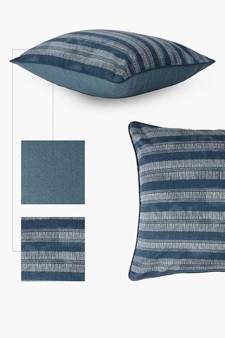 Stripe Feather Scatter Cushion 60x60cm