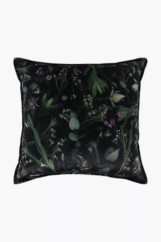 Printed Berry Floral Feather Scatter Cushion 60x60cm