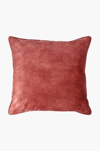 Velvet Feather Scatter Cushion, 60x60cm