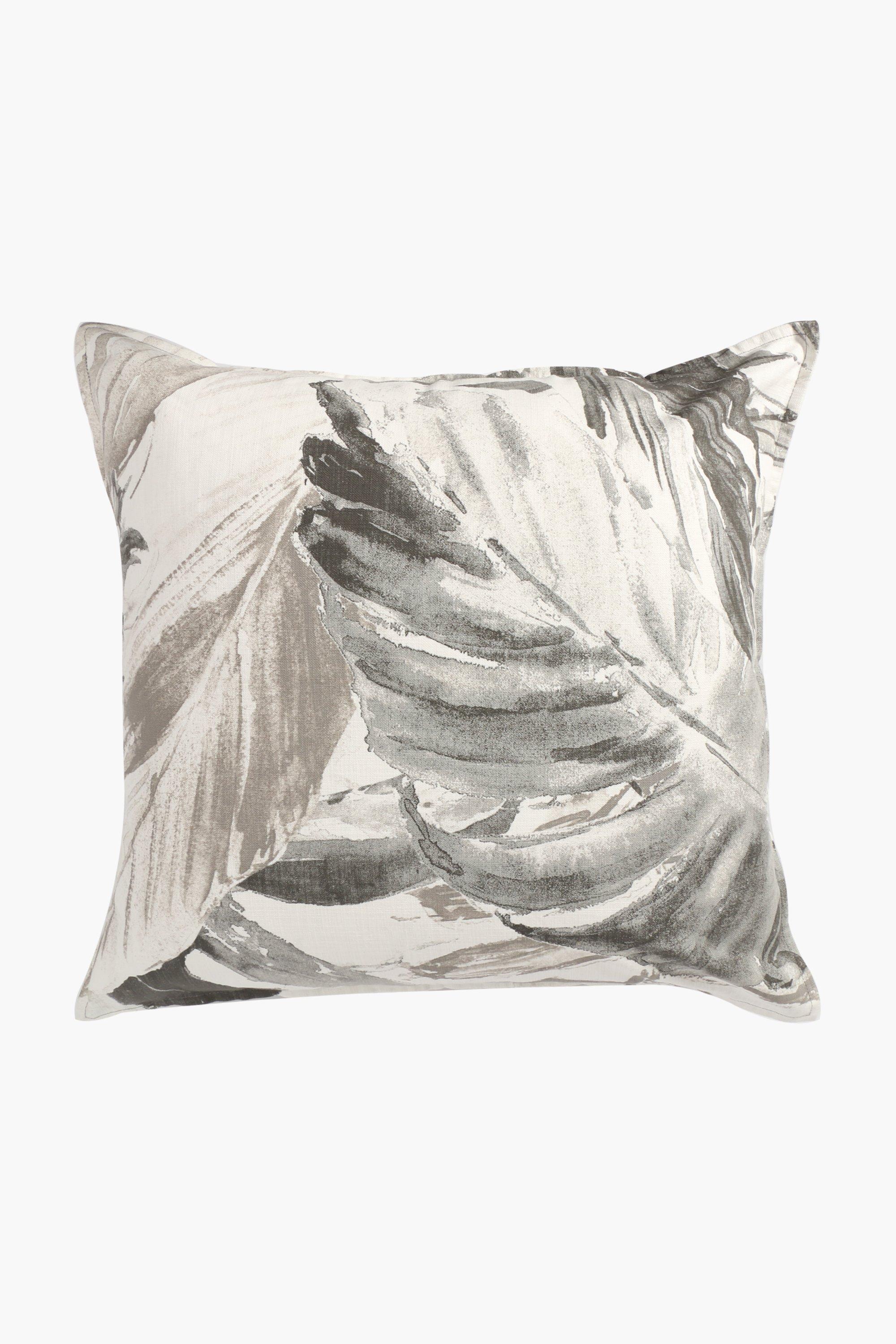 Printed Kingston Leaf Feather Scatter Cushion 60x60cm