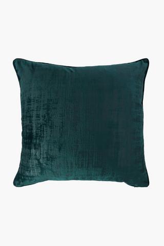 Velvet Fleck New York Feather Scatter Cushion, 60x60cm