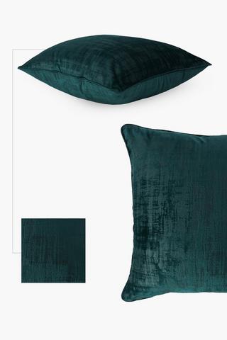 Velvet Fleck New York Feather Scatter Cushion, 60x60cm