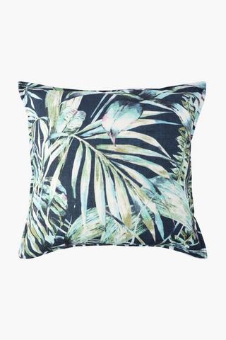 Printed Ilovo Leaves Scatter Cushion, 60x60cm