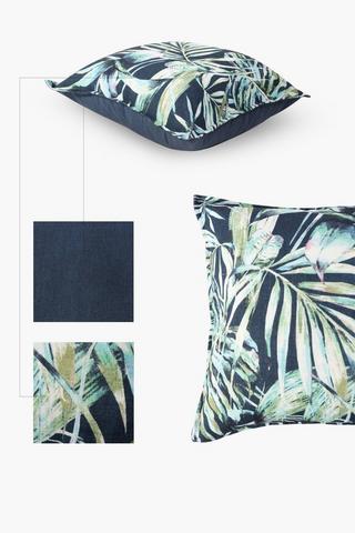 Printed Ilovo Leaves Scatter Cushion, 60x60cm