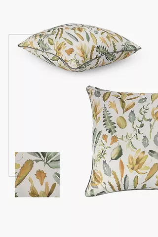Printed Fynbos Feather Scatter Cushion 60x60cm