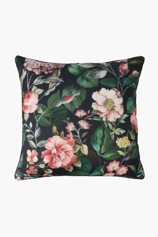 Printed Floral Feather Scatter Cushion 60x60cm