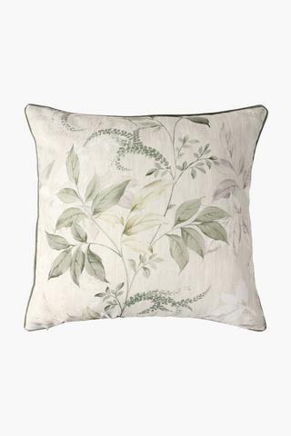 Harper Leaf Feather Scatter Cushion, 60x60cm