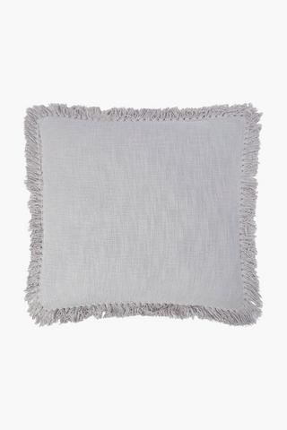 Edge Fray Scatter Cushion, 50x50cm