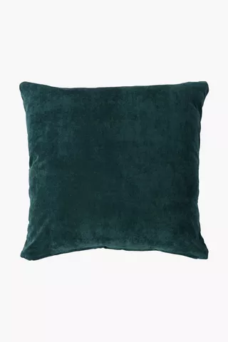 Chenille Ribbed Scatter Cushion, 48x48cm