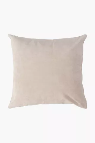 Chenille Ribbed Scatter Cushion, 48x48cm