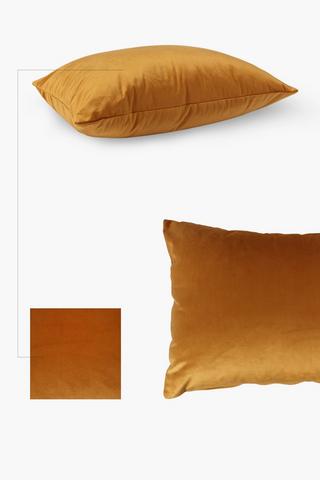 Velvet Scatter Cushion, 40x60cm