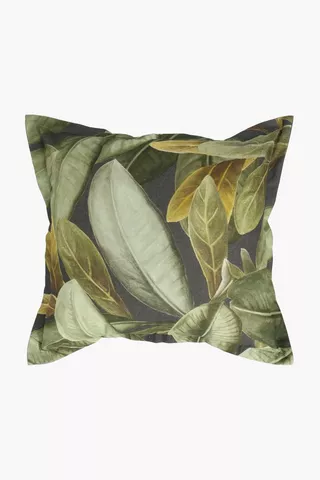 Printed St Tropez Leaf Scatter Cushion 55x55cm