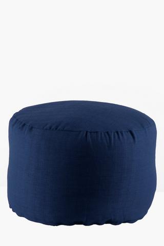 Tweedle Weave Pouffe 50x30cm