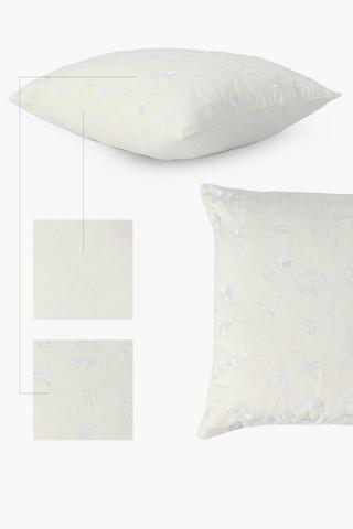 Embroidered Toulon Scatter Cushion 50x50cm