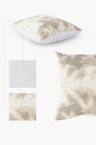2 Pack Coast Tie Dye Scatter Cushion Covers, 45x45cm
