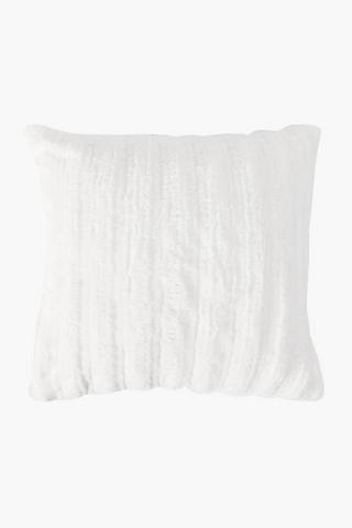Faux Fur Mingle Scatter Cushion 50x50cm
