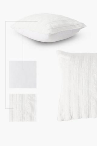 Faux Fur Mingle Scatter Cushion 50x50cm