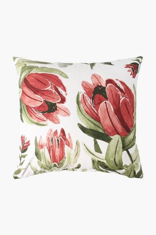Printed Protea Scatter Cushion Cover 60x60cm