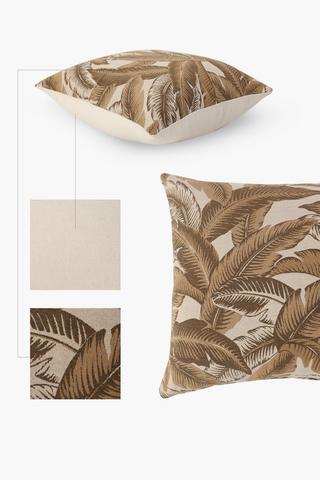 Chenille Plantations Scatter Cushion, 60x60cm