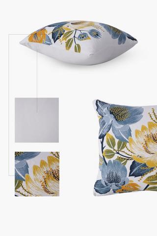Floral Scatter Cushion Cover, 50x50cm