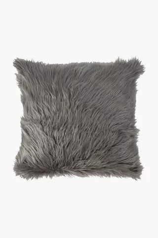Faux Fur Scatter Cushion, 50x50cm
