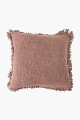 Edge Fray Scatter Cushion 50x50cm