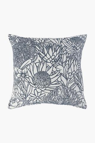 Jacquard Protea Scatter Cushion 60x60cm