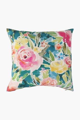 Printed Cherry Bloom Scatter Cushion 50x50cm