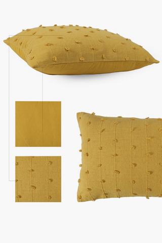 Textured Loop Scatter Cushion Cover, 40x60cm