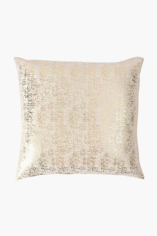 Velvet Fleck Scatter Cushion, 50x50cm