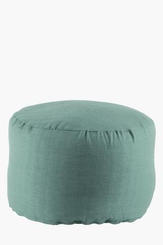 Tweedle Pouffe Nile Blue