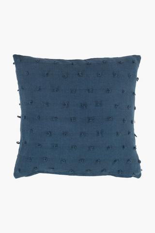 Textured Loop Scatter Cushion Cover, 60x60cm