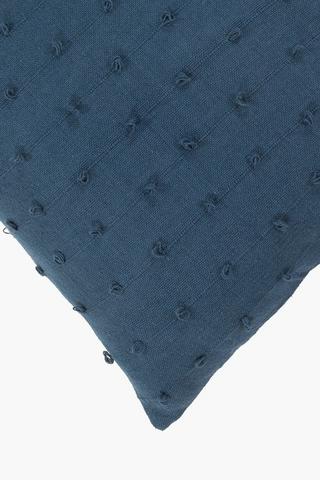 Textured Loop Scatter Cushion Cover, 60x60cm