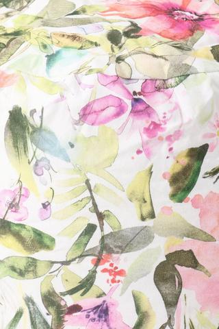 Printed Pauline Floral Pouffe 50cm