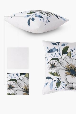 2 Pack Suzie Floral Scatter Cushion Covers 45x45cm